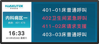 病房走廊显示屏